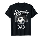 Soccer Dad Matching Family Sport T-Shirt - Custom Art Print for Adults