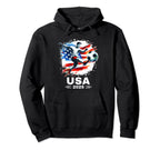 American Flag Soccer Soccer 2025 Hoodie - Casual Everyday Wear Men Women