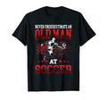 Old Soccer Footballers Young T-Shirt - Minimalist Print Unisex