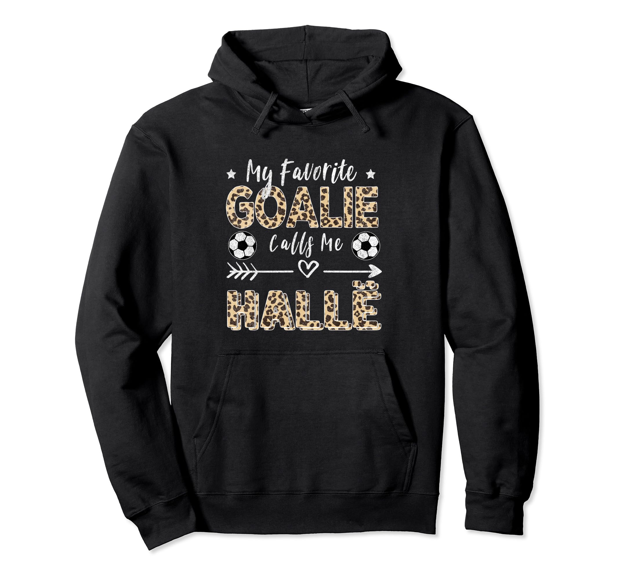 My Favorite Goalie Calls Me Hall Albanian Hoodie - Minimalist Print Unisex