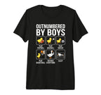 Outnumbered Ducklings Football Soccer T-Shirt - Custom Art Print Unisex