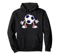 Soccer Goalie Funny Soccer Sports Hoodie - Fun Novelty Design Men Women