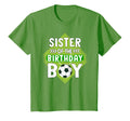 Sister Birthday Sister Soccer Birthday T-Shirt - Custom Art Print Men Women
