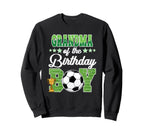 Soccer Grandma Birthday Party Sweatshirt - Novelty Apparel Men Women