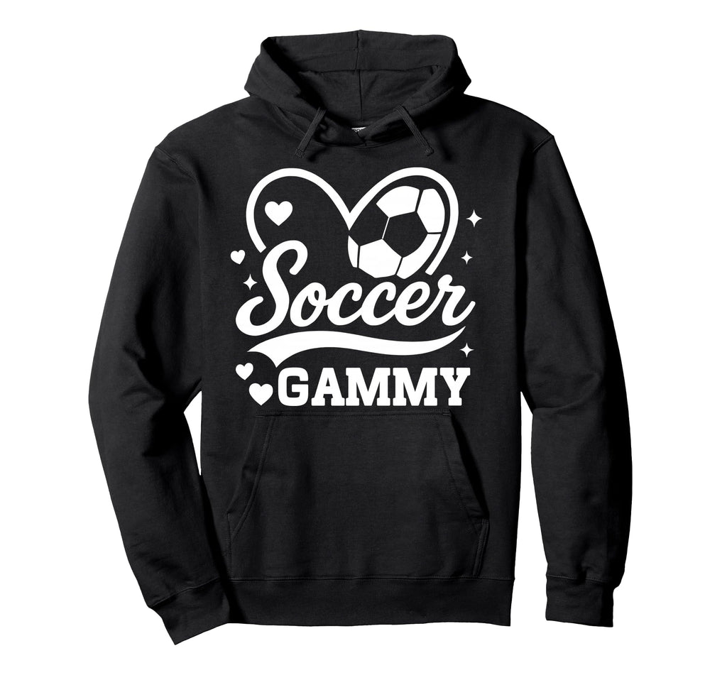 Soccer Gammy Heart Love Soccer Player Hoodie - Graphic Print Unisex