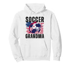 Funny Grandma Proud Soccer Lover Nana Hoodie - Unique Graphic Unisex