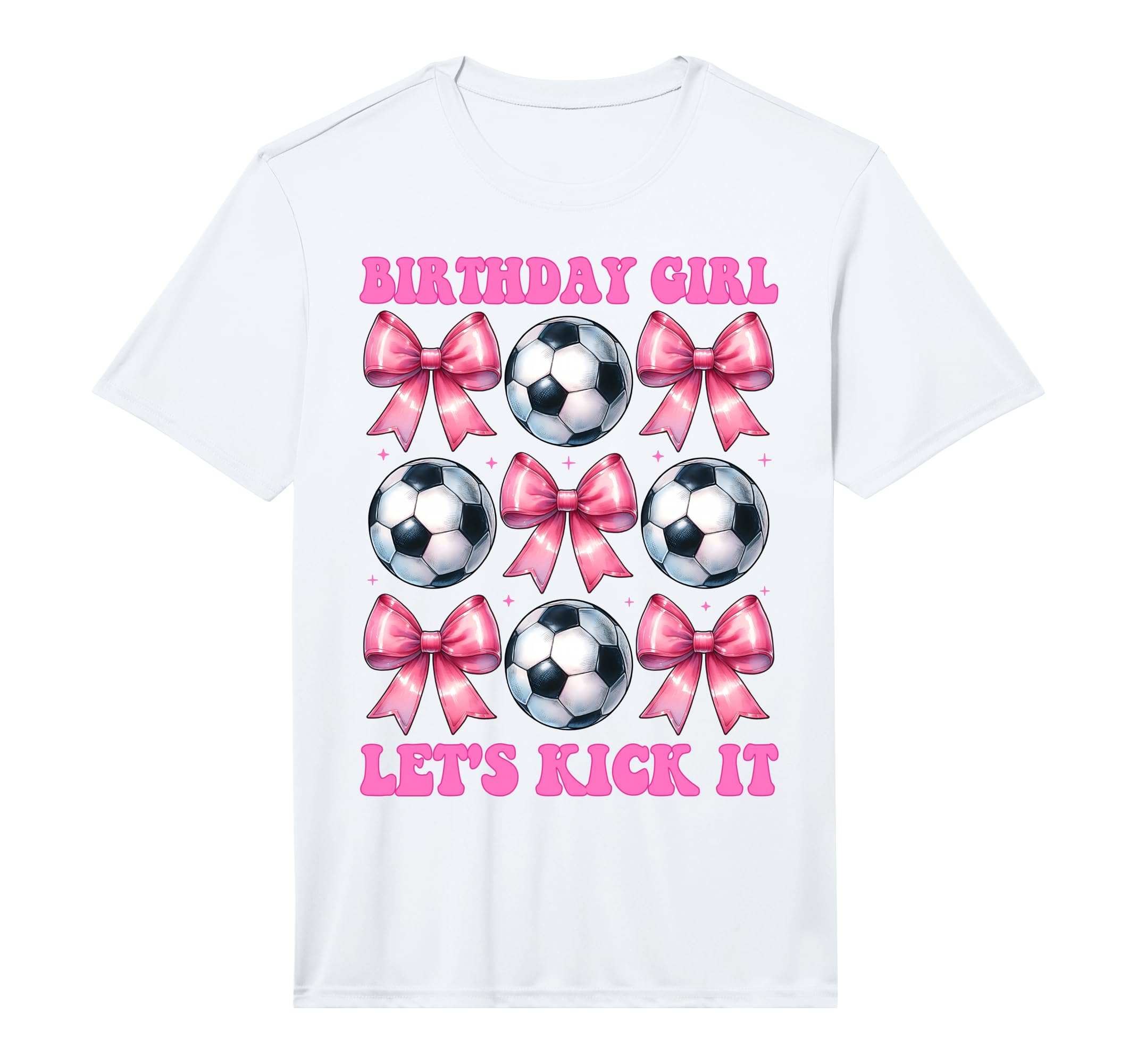 Birthday Lets Kick It Soccer Mom T-Shirt - Custom Art Print Unisex
