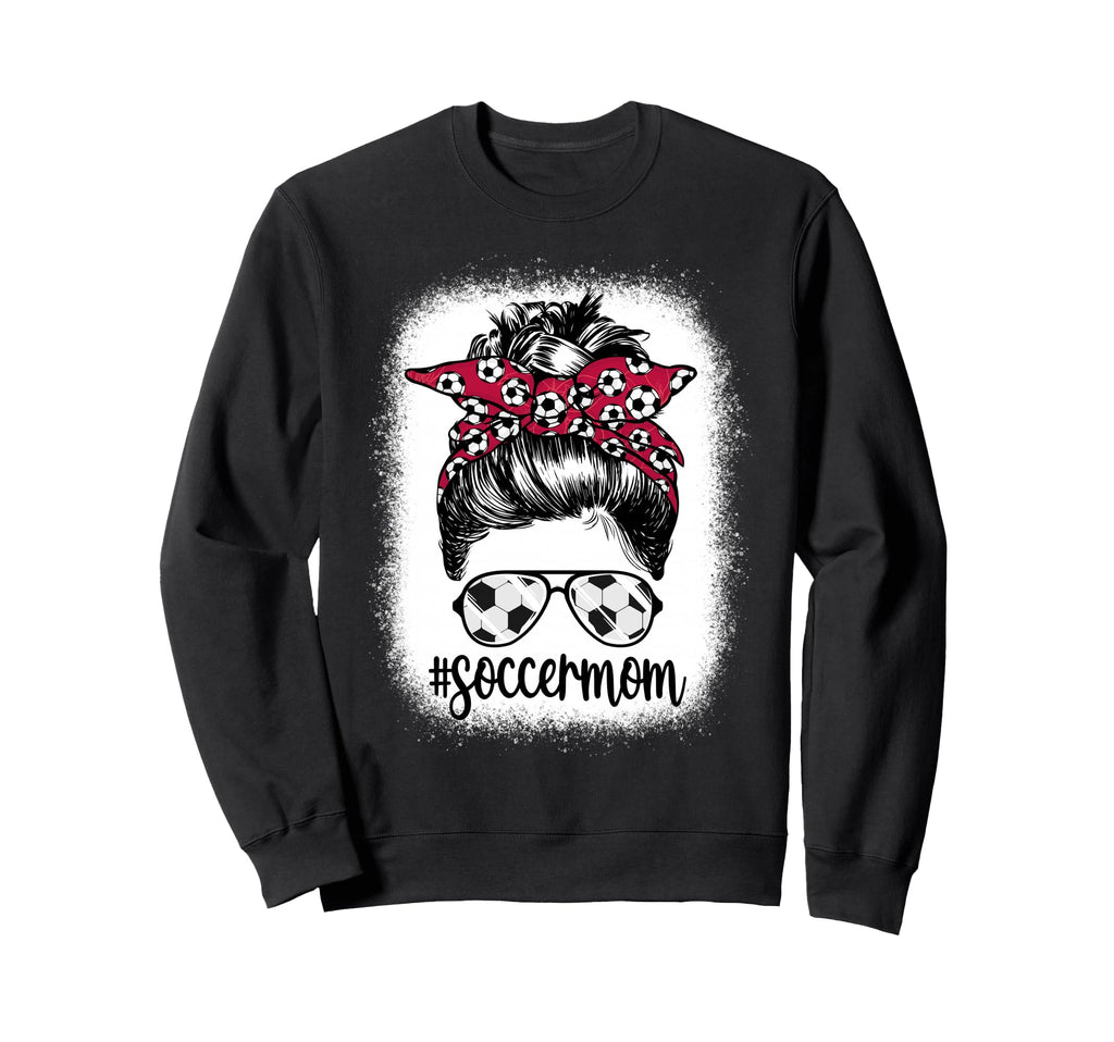 Mom Life Soccer Mom Mothers Day Sweatshirt - Graphic Print for Adults