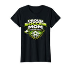 Soccer Mom Funny Sideline Crew Proud T-Shirt - Trendy Graphic Men Women