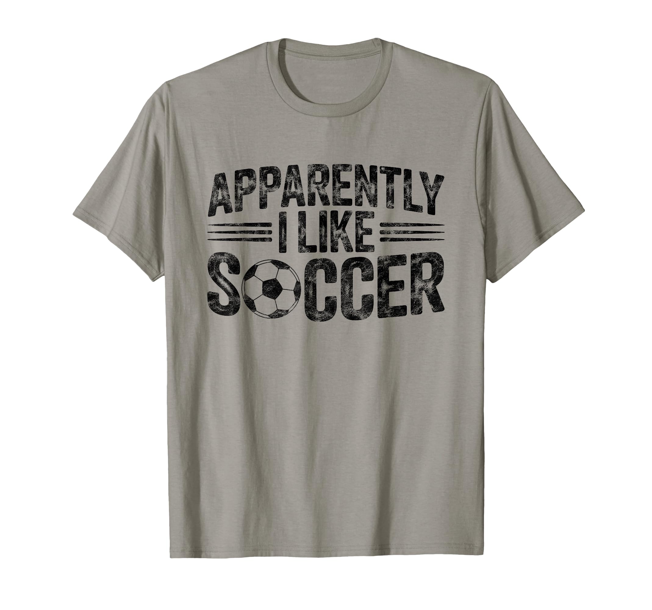 Apparently I Like Soccer Game Day Mom T-Shirt - Streetwear Style Men Women
