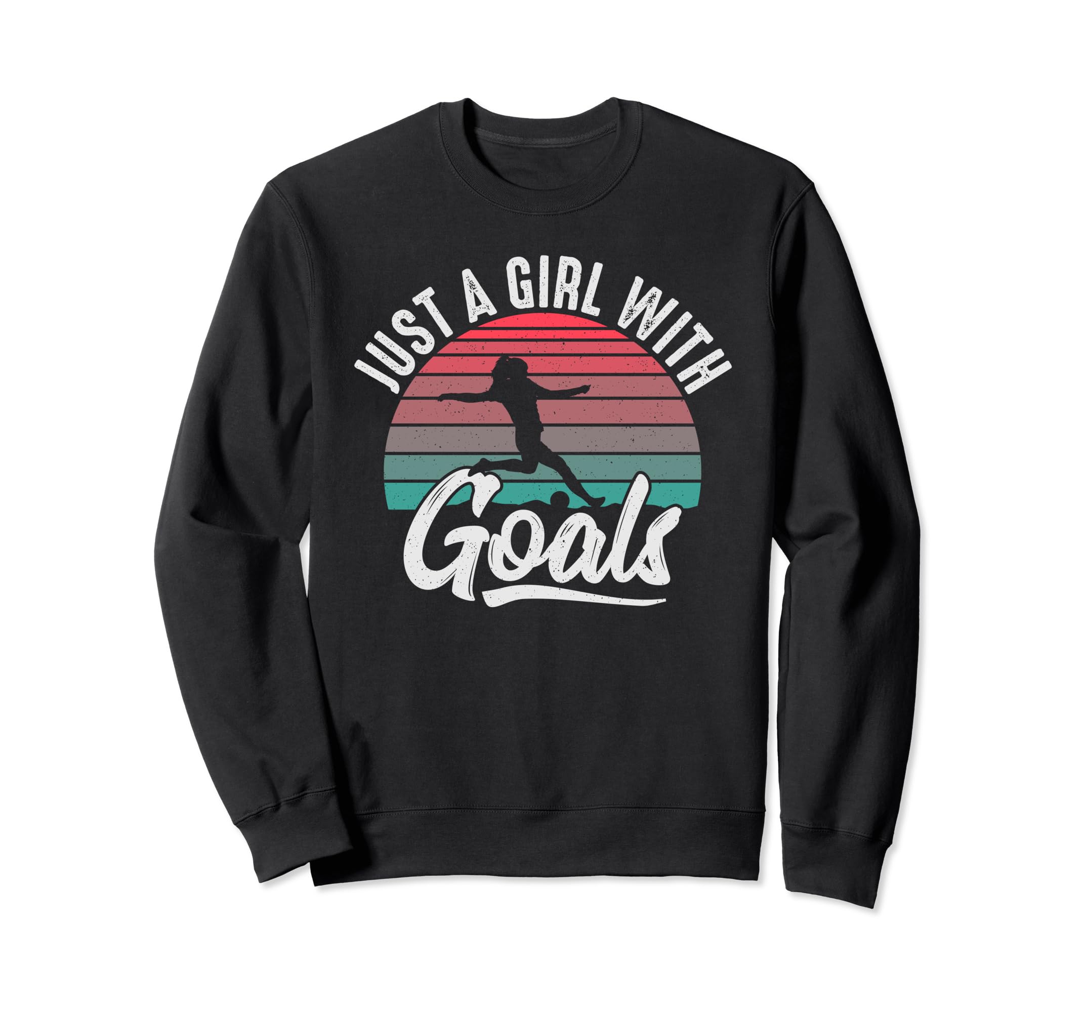 Soccer Just Goals Sweatshirt - Custom Art Print Men Women
