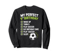 My 9Th Birthday Bday Play Soccer 9 Sweatshirt - Minimalist Print Unisex