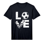 Love Soccer Player Soccer Lover T-Shirt - Casual Everyday Wear Unisex