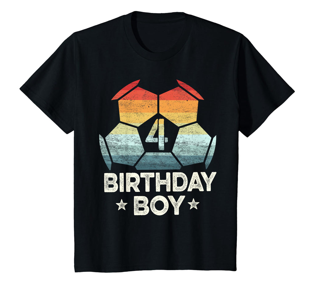 4 Year Old Soccer Player Gifts 4Th T-Shirt - Fun Novelty Design Unisex