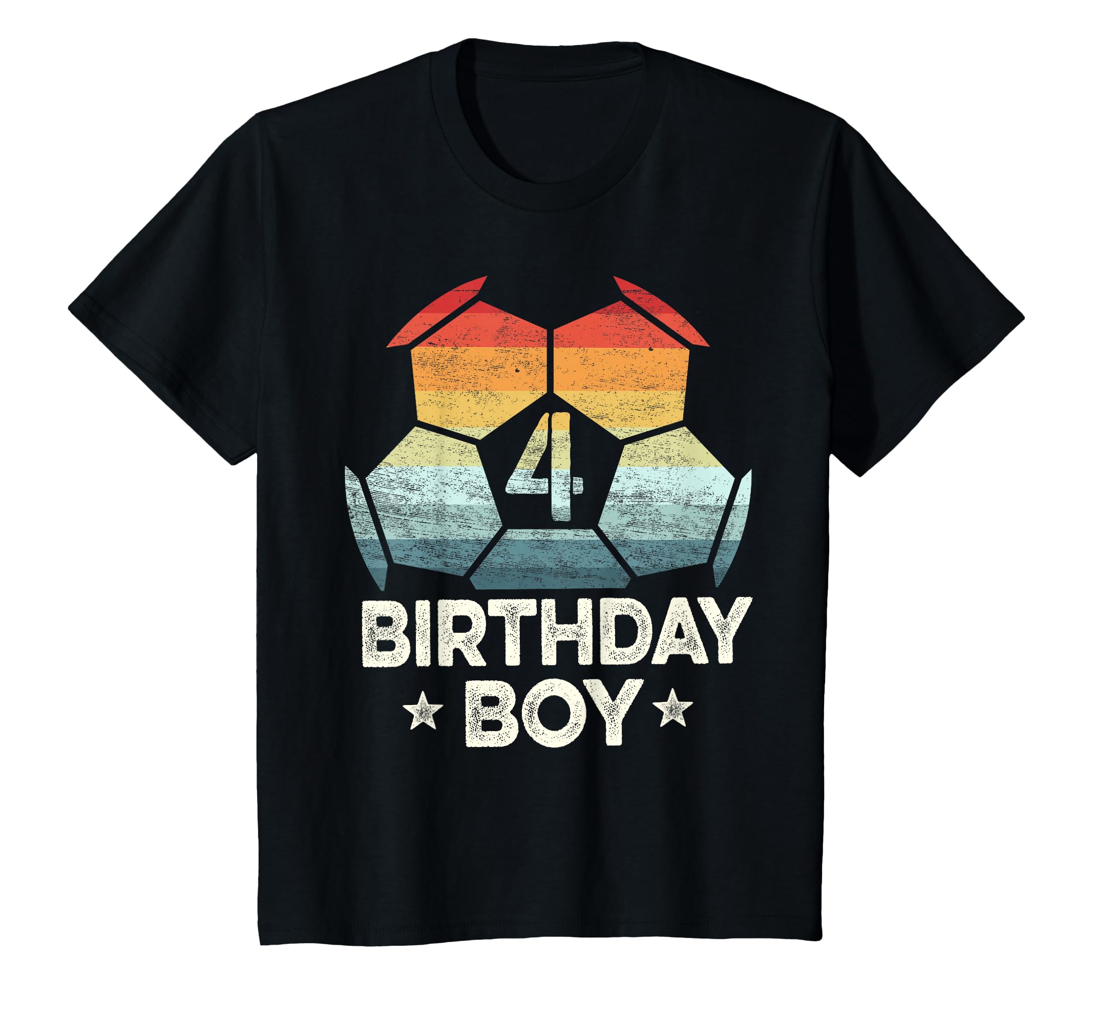 4 Year Old Soccer Player Gifts 4Th T-Shirt - Fun Novelty Design Unisex