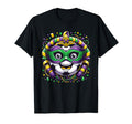 Mardi Gras Soccer Ball T-Shirt - Aesthetic Graphic for Adults