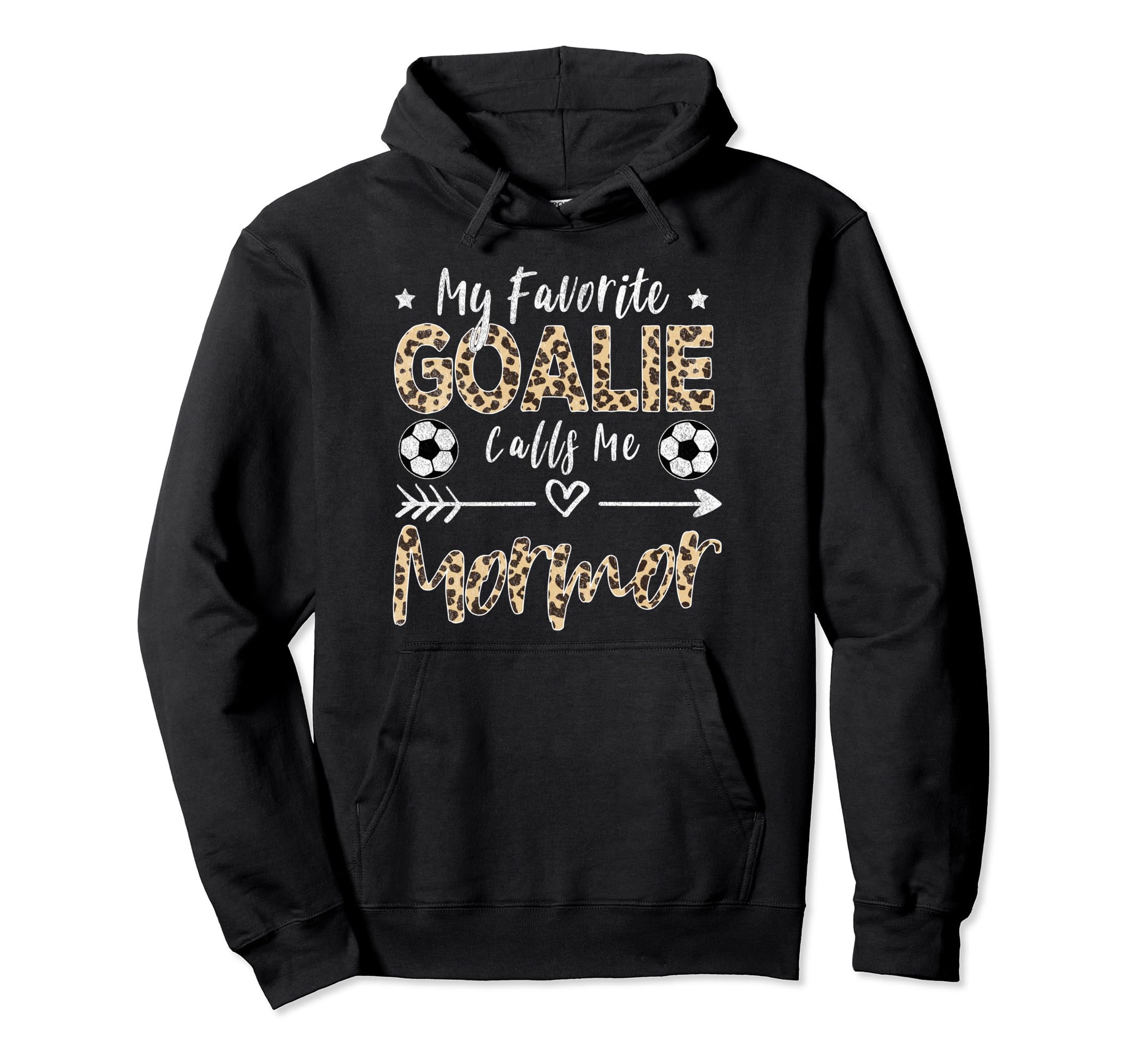 My Favorite Goalie Calls Me Mormor Danish Hoodie - Unique Graphic Unisex