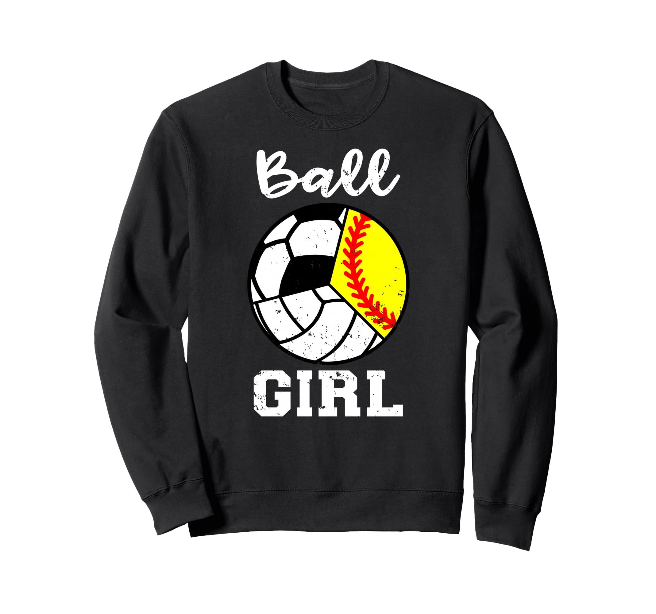 Ball Soccer Softball Volleyball Sweatshirt - Streetwear Style Men Women