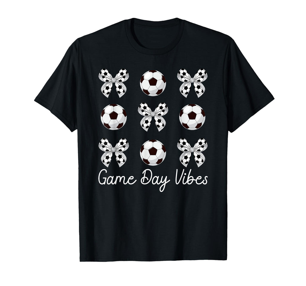 Game Day Vibes Soccer Game Day T-Shirt - Minimalist Print for Adults
