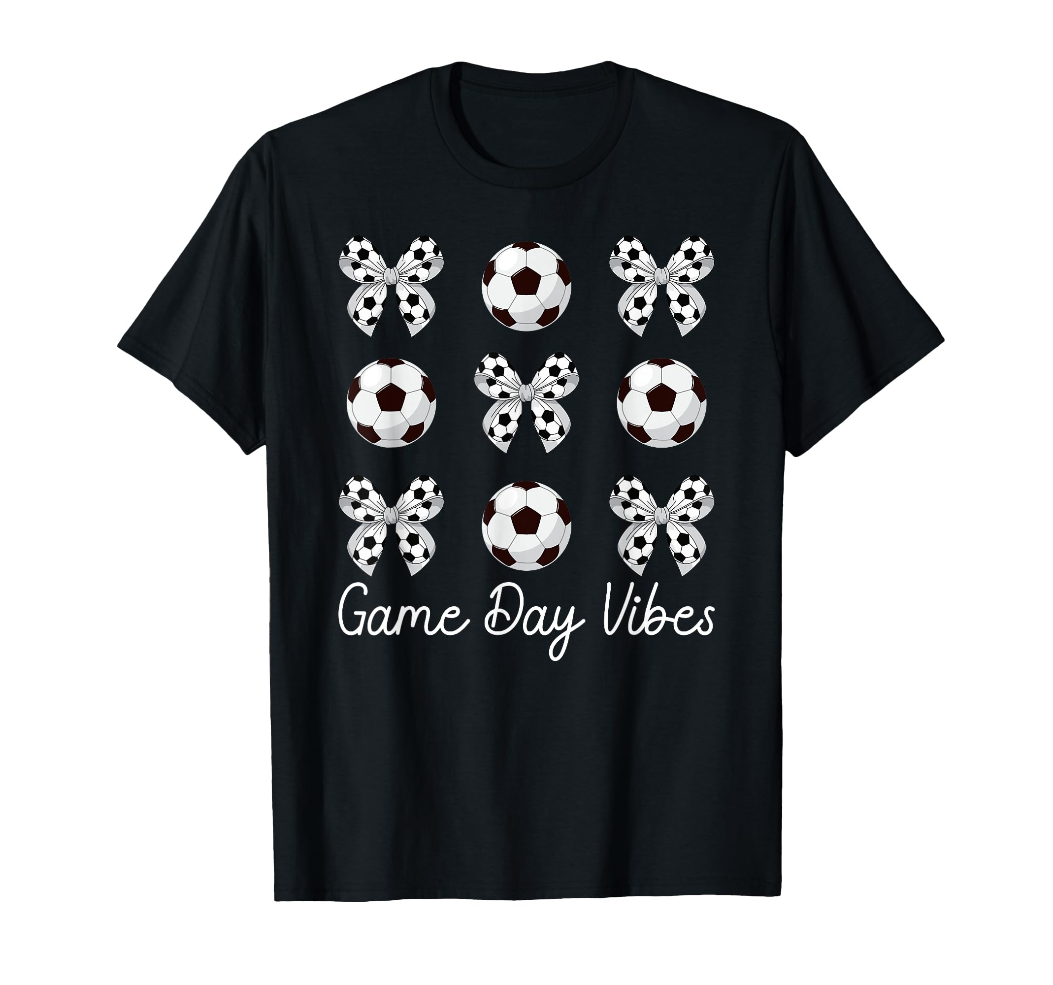 Game Day Vibes Soccer Game Day T-Shirt - Minimalist Print for Adults