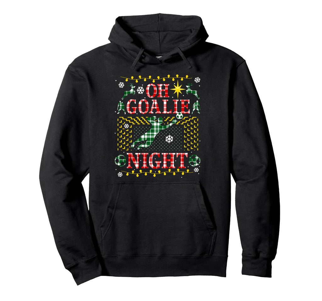 Funny Soccer Goalie Ugly Party Goal Keeper Hoodie - Unique Graphic Unisex