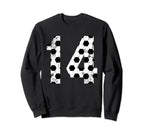 Soccer 14 Jersey Number Sweatshirt - Custom Art Print Men Women