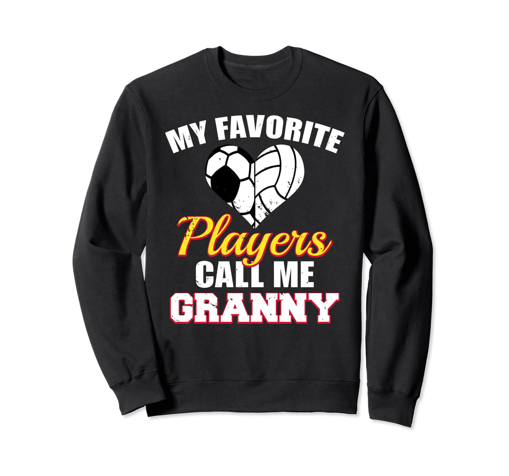 My Favorite Players Call Me Sweatshirt - Minimalist Print for Adults