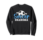 Soccer Grandma Soccer Player Sweatshirt - Minimalist Print Men Women