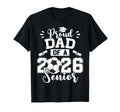 Proud Dad 2026 Senior Soccer T-Shirt - Custom Art Print Men Women