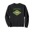 Brazil Brasil Soccer Futbol Selecao Sweatshirt - Streetwear Style Unisex