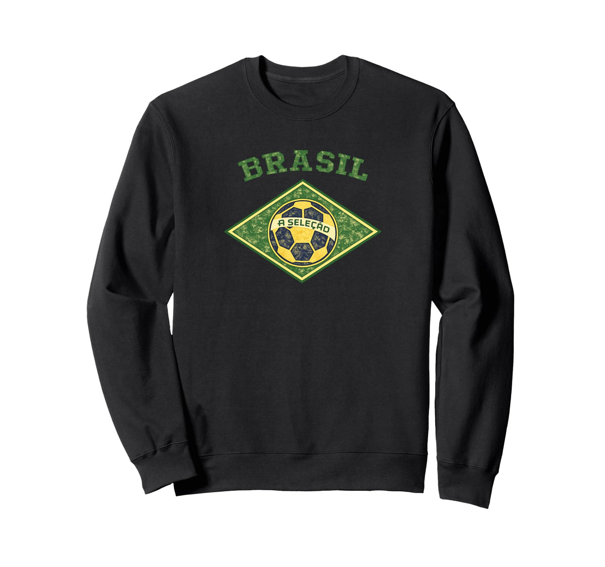 Brazil Brasil Soccer Futbol Selecao Sweatshirt - Streetwear Style Unisex