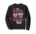 Soccer Mimi Loves Her Soccer Sweatshirt - Fun Novelty Design for Adults