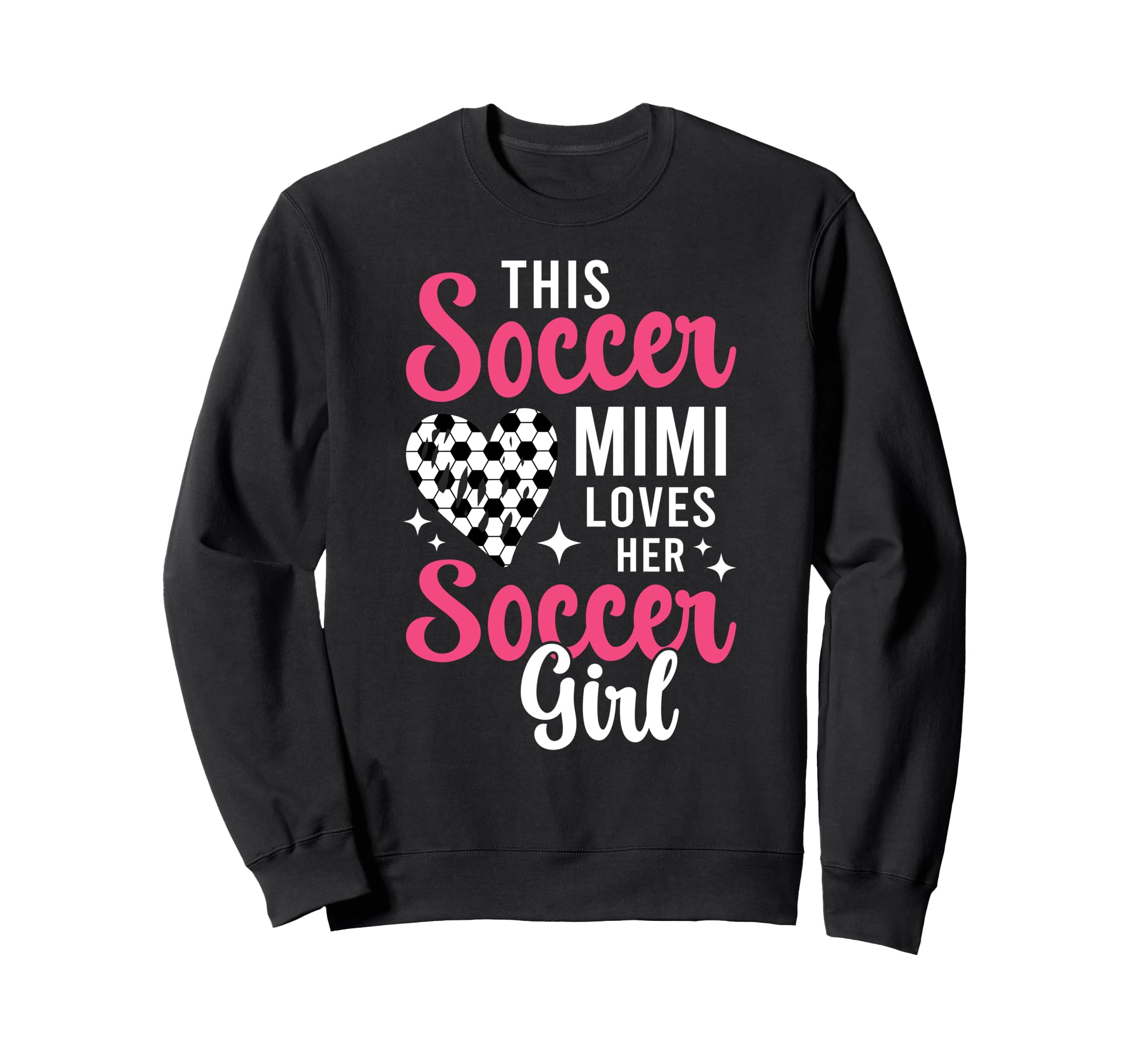 Soccer Mimi Loves Her Soccer Sweatshirt - Fun Novelty Design for Adults