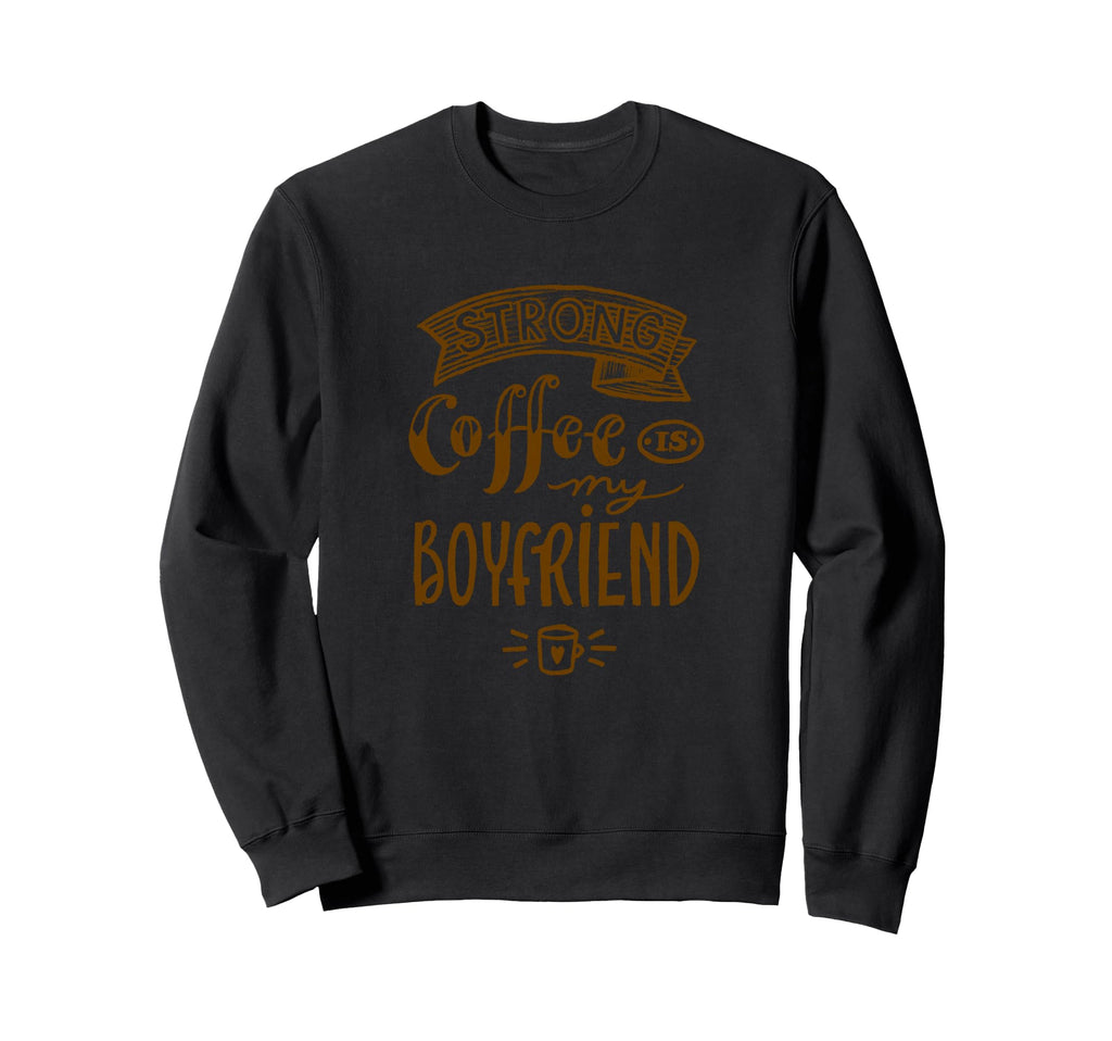 Funny Coffee Helps Sarcastic Sweatshirt - Fun Novelty Design for Adults