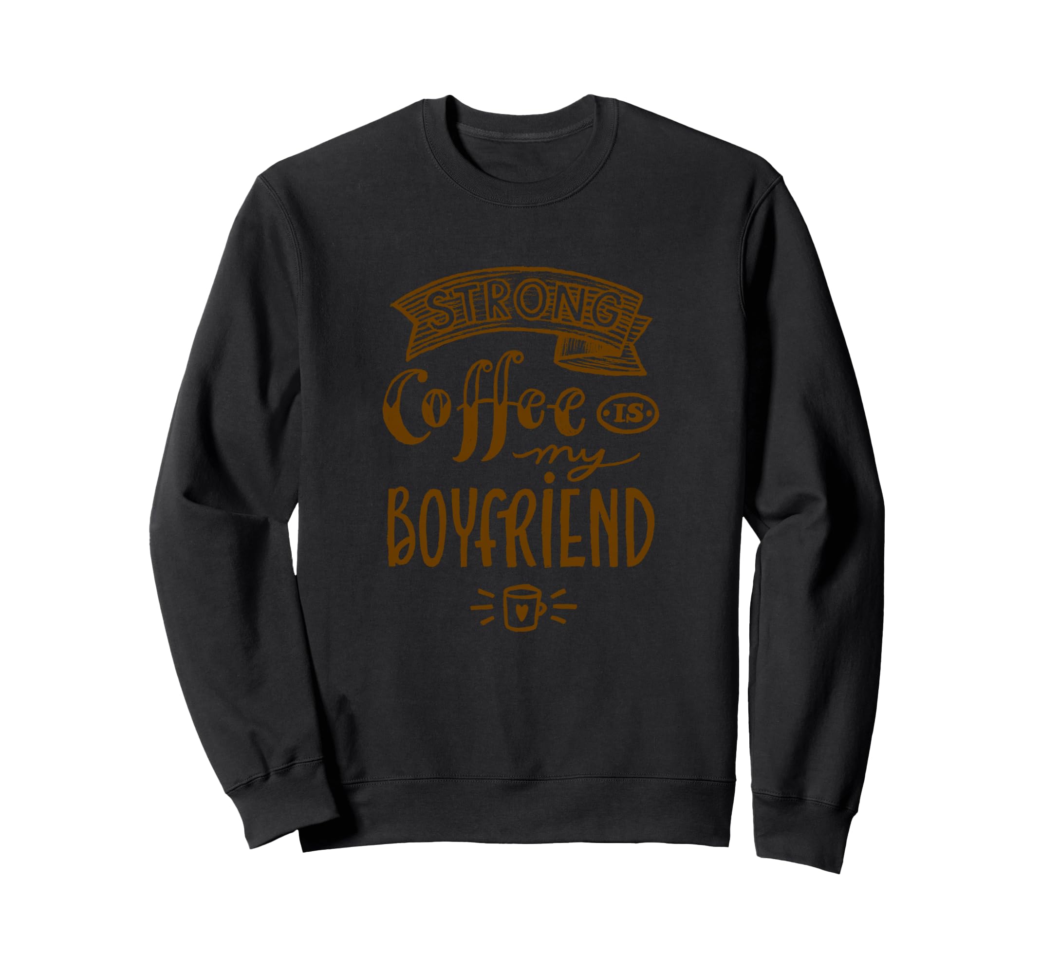 Funny Coffee Helps Sarcastic Sweatshirt - Fun Novelty Design for Adults