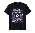 Soccer Mother Just Mom Who Loves T-Shirt - Custom Art Print Men Women