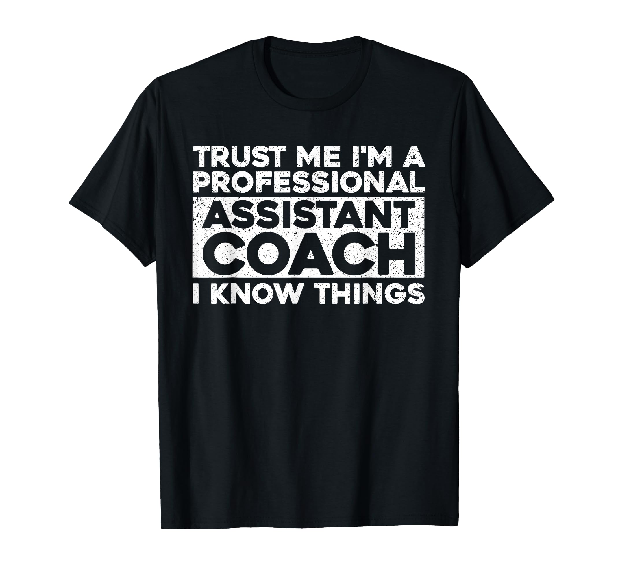 Assistant Coach Softball Baseball T-Shirt - Unique Graphic Men Women
