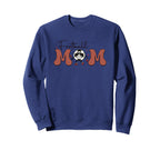 Football Mom Cheering Soccer Sweatshirt - Novelty Apparel Unisex