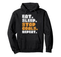 Goalie Goalkeeper Soccer Football Hoodie - Novelty Apparel for Adults