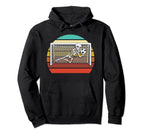 Skeleton Soccer Goal Keeper Hoodie - Fun Novelty Design for Adults