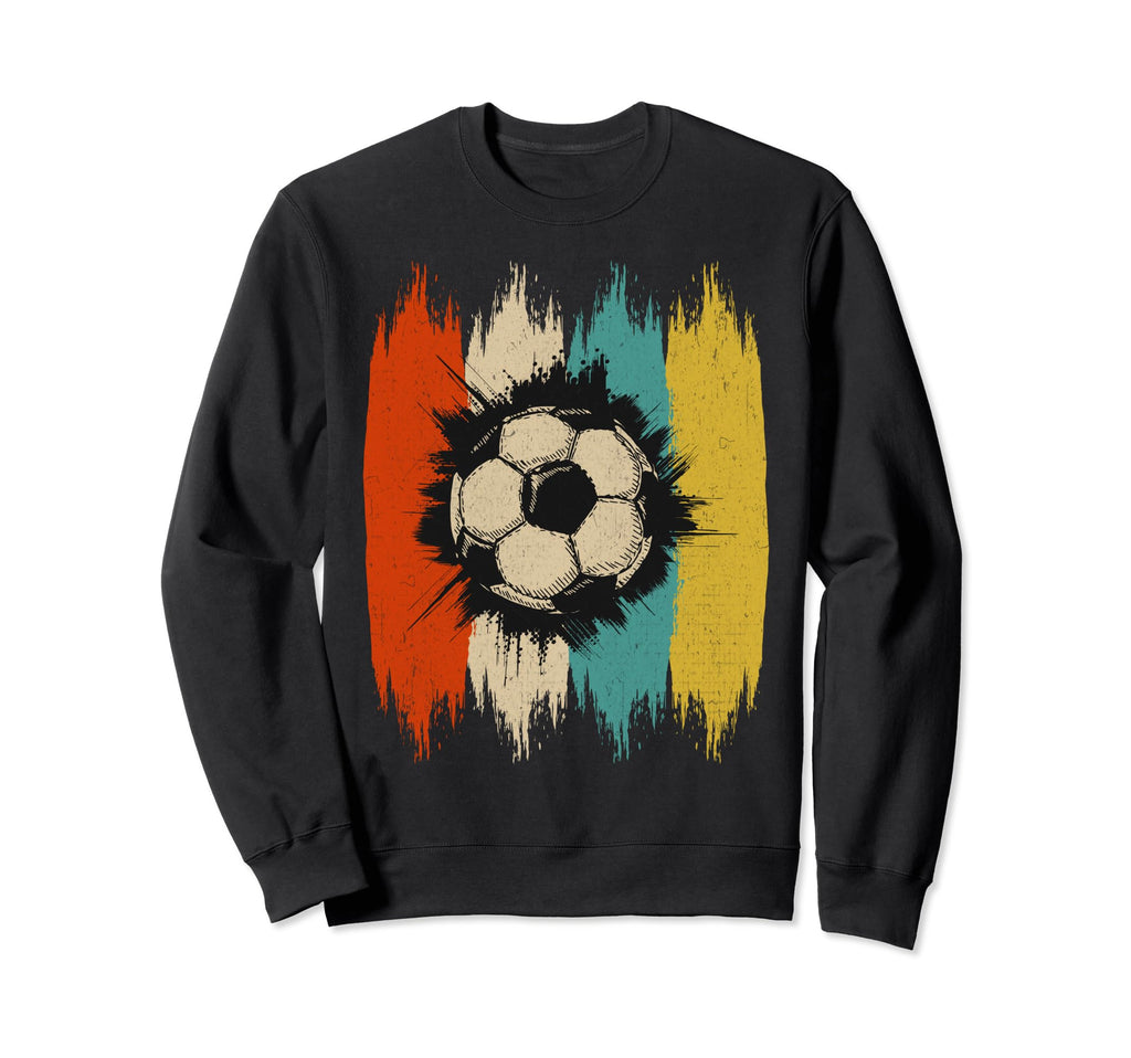 Sports Soccer Player Sweatshirt - Trendy Graphic Men Women