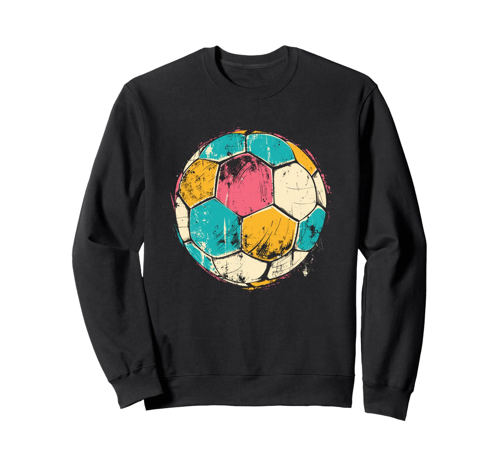 Soccer Ball Footballer Sweatshirt - Fun Novelty Design Unisex
