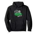 Soccer Goals Football Net Hoodie - Minimalist Print Men Women
