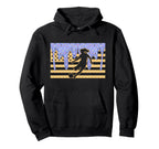 Soccer Drip Dripping Ice Cream Usa American Hoodie - Graphic Print Unisex
