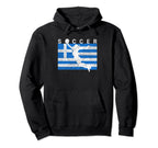 Greece Womens Goalie Goalkeeper Soccer Hoodie - Graphic Print for Adults