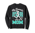 Soccer Mama Favorite Soccer Player Sweatshirt - Novelty Apparel for Adults