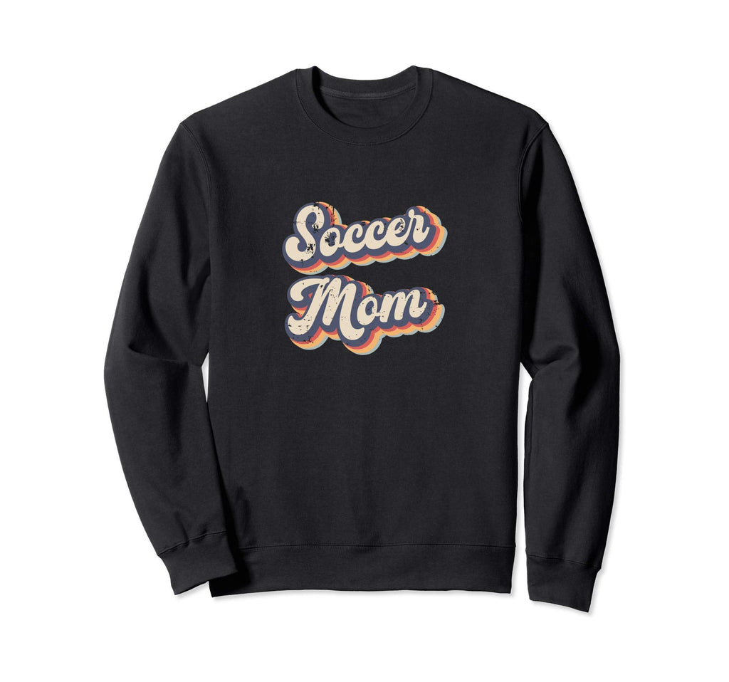 Soccer Mom Rainbow Sweatshirt - Fun Novelty Design Unisex
