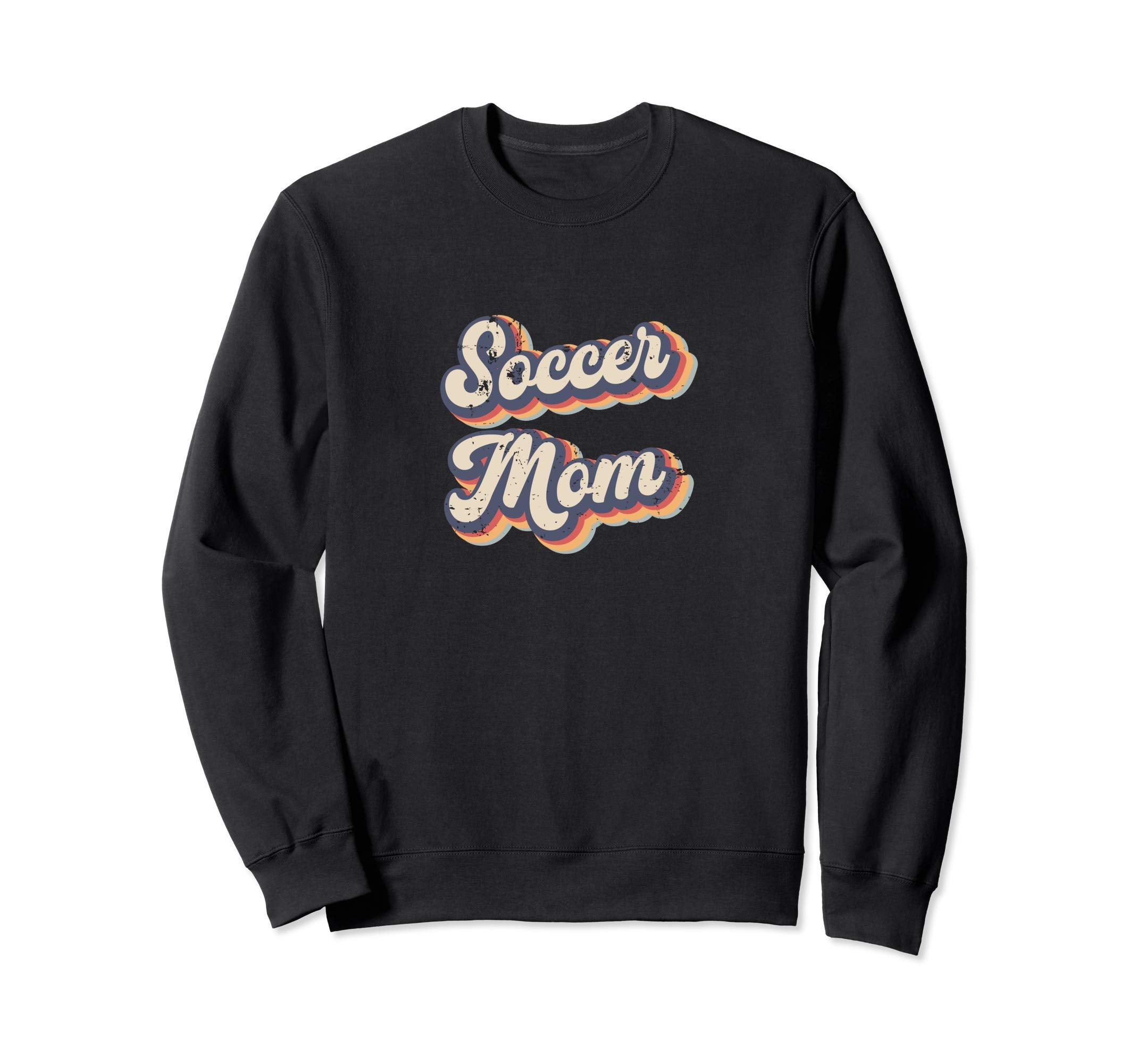 Soccer Mom Rainbow Sweatshirt - Fun Novelty Design Unisex