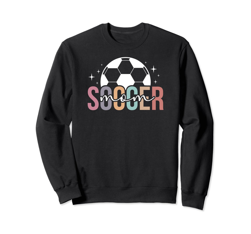 Soccer Mom Soccer Player Mama Boho Sweatshirt - Graphic Print Men Women