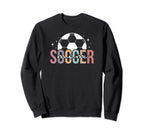 Soccer Mom Soccer Player Mama Boho Sweatshirt - Graphic Print Men Women